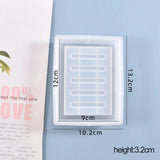 Silicone Soap Storage Box Resin Mold DIY Jewelry Accessories