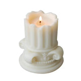 European Style Pillar Shape Silicone Stencil
