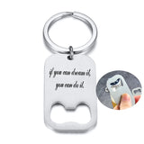 Custom Engraved Bottle Opener Keychain