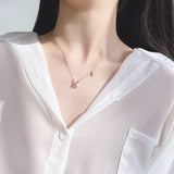 Sterling Silver Smart Rabbit Necklace Heart Pendant