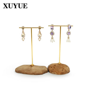 Stone Jewelry Earring Display Stand - Home Shooting Props