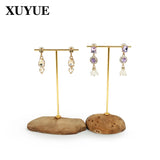 Stone Jewelry Earring Display Stand - Home Shooting Props