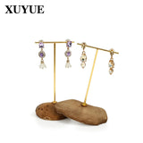 Stone Jewelry Earring Display Stand - Home Shooting Props