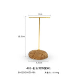 Stone Jewelry Earring Display Stand - Home Shooting Props