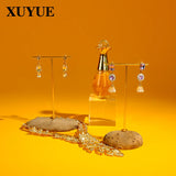 Stone Jewelry Earring Display Stand - Home Shooting Props