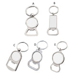 Sublimation Blanks Keychains Board Ornaments DIY Heat Transfer Keychains
