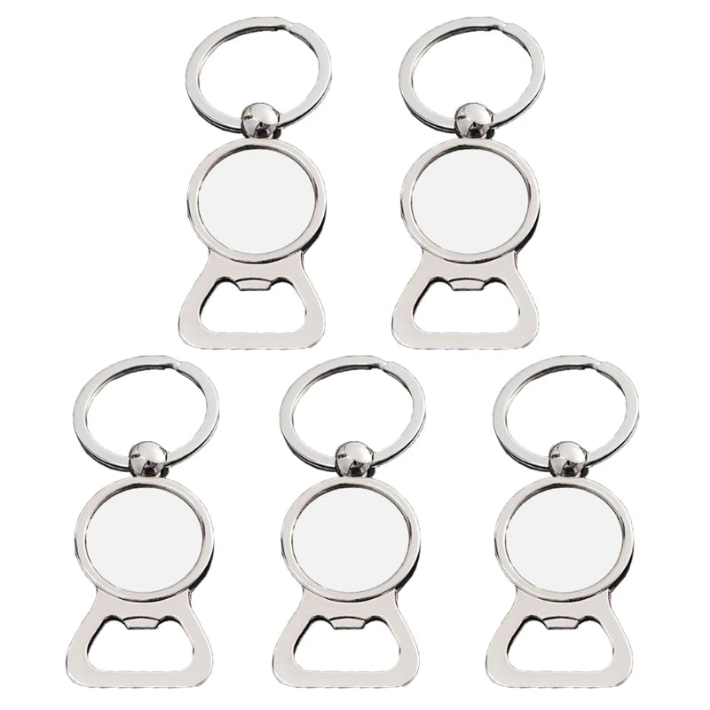 Sublimation Blanks Keychains Board Ornaments DIY Heat Transfer Keychains