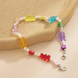 Summer Sports Beads Shoe Chain Decoration for Girl DIY Shoes Anklet