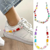 Summer Sports Beads Shoe Chain Decoration for Girl DIY Shoes Anklet