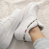 Summer Sports Beads Shoe Chain Decoration for Girl DIY Shoes Anklet