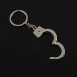 Creative Temperament Double Handcuff Key Chain Anti-Loss Ornament