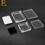 Transparent Jewelry Display Box Necklace Pendant Case Holder