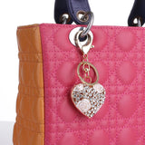 Heart Keychain Rhinestone Charm Bag Pendant Couple Key Chain Ring Holder