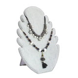 Velvet Pendant Necklaces Storage Shelf Jewelry Display Hanger