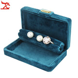 Velvet Ring Jewelry Storage Box Mini Earring Display