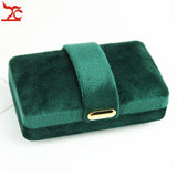 Velvet Ring Jewelry Storage Box Mini Earring Display