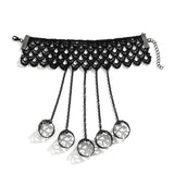 Vintage Lace Finger Wrist Chain Rings Bracelets Hand Harness Bangles