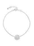 925 Sterling Silver Chinese Blessing Bracelet for Lucky Women