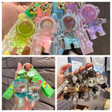 Cartoon Astronaut Figure Keychain Bag Hanging Ornaments
