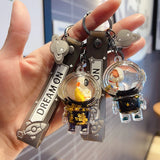 Cartoon Astronaut Figure Keychain Bag Hanging Ornaments