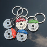 Car Brake Disc Key Ring Pendant