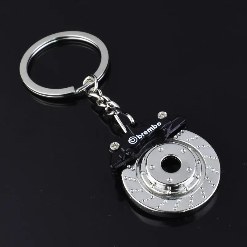 Car Brake Disc Key Ring Pendant