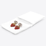 Portable Linen Jewelry Storage Bag - Half-Fold Design