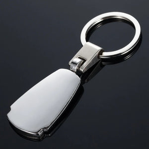 Long Chain Metal Car Styling Key Ring Pendant