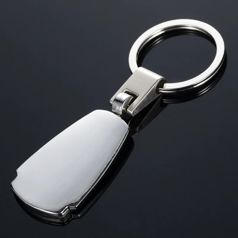 Long Chain Metal Car Styling Key Ring Pendant
