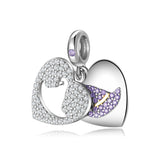 925 Silver Halloween Magic Hat Beads Pendant Necklace Bracelet DIY