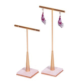 Metal Texture Earring Stand Jewelry Display Boutique Props