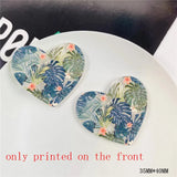 40pcs Mixed Flower/Animal/Acrylic Beads DIY Jewelry Earring Accessory