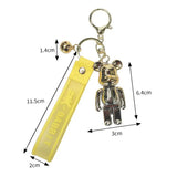 Cute Bear Couple Keychain Pendant