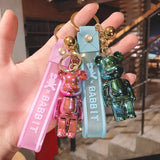 Cute Bear Couple Keychain Pendant