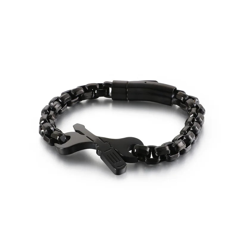 Wrench Stainless Steel Bracelet Men's Punk Titanium Steel Hip-hop Jewelry