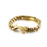 Wrench Stainless Steel Bracelet Men's Punk Titanium Steel Hip-hop Jewelry