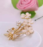Creative Flower Brooch Jewelry for Women/Men Scarf Wedding Gift DIY Accessories