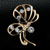 Flower Brooch Jewelry For Women/men Metal Scarf Wedding Gift