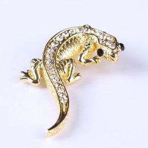 Creative Lizard Brooch for Women/Men Scarf Wedding Gift