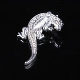 Creative Lizard Brooch for Women/Men Scarf Wedding Gift