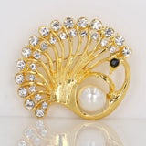 Creative Peacock Brooch Pin for Women/Men, Wedding Gift DIY Jewelry Accessories