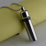 Perfume Bottle Cremation Ash Necklace