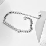 Box Chain Urn Bracelet for Ashes, Memorial Jewelry