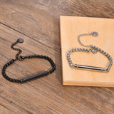 Box Chain Urn Bracelet for Ashes, Memorial Jewelry
