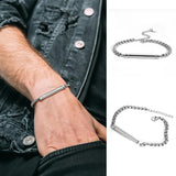 Box Chain Urn Bracelet for Ashes, Memorial Jewelry