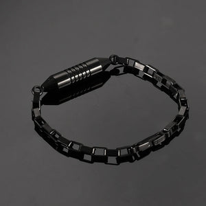 Cremation Bracelet Ashes Cylinder Urn Bangle Men Women