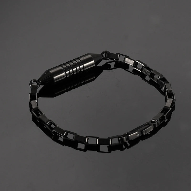 Cremation Bracelet Ashes Cylinder Urn Bangle Men Women