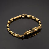 Cremation Bracelet Ashes Cylinder Urn Bangle Men Women