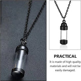 Glass Tube Urn Memorial Bottle Share Keepsake Necklace