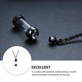 Glass Tube Urn Memorial Bottle Share Keepsake Necklace
